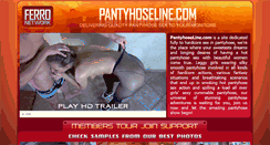 Desktop Screenshot of pantyhoseline.com